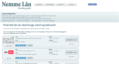 Desktop Screenshot of nemmelaan.dk